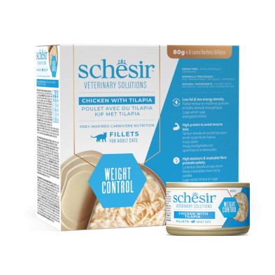 Schesir Comida Húmeda Gato - Weight Control
