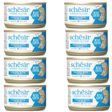 Schesir Comida Húmeda Gato - Weight Control