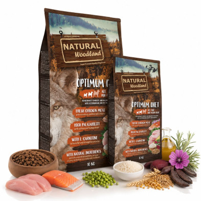 pienso-woodland-optimum-razas-mini-medium-natural-greatness