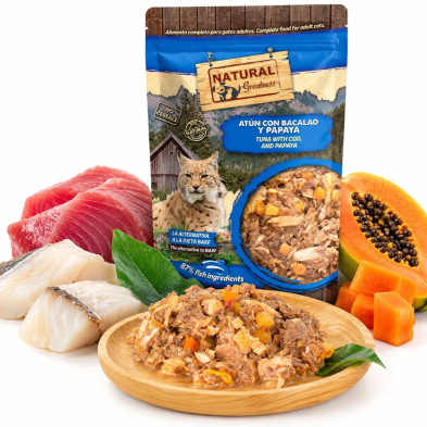 comida-humeda-para-gatos-en-trozos-atun-y-bacalao-natural-greatness